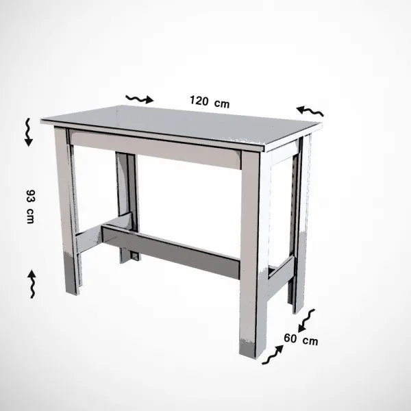Jedálenský stôl Barra - Walnut
