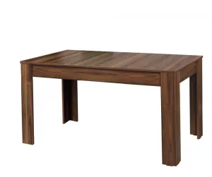 Extendable Dining Table Oblo - Walnut