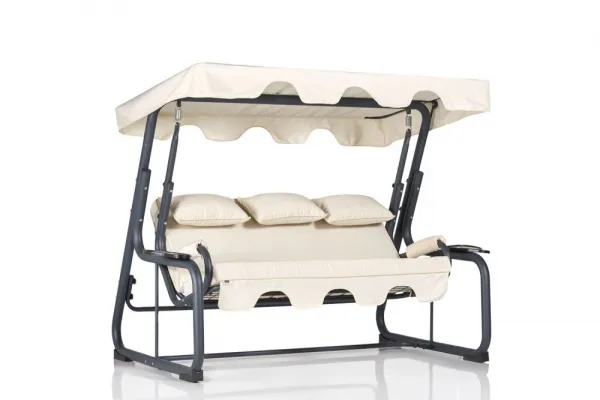 Garden Triple Swing Chair Vitis 3 - Multicolor