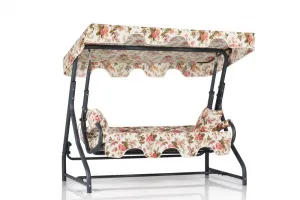 Garden Triple Swing Chair Olea 10 - Multicolor