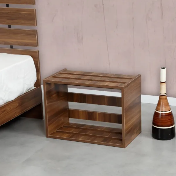 Nočný stolík Fuga - Walnut