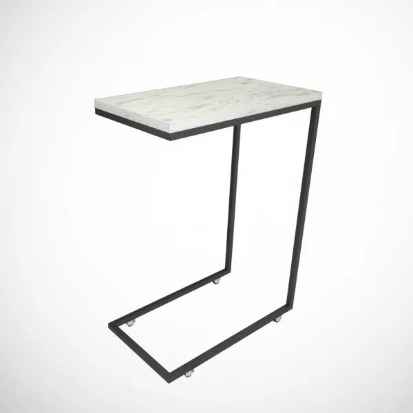 Príručný stolík / Odkladací stolík Callen - White Marble