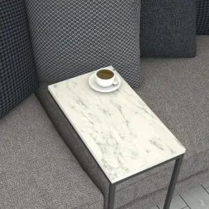 Príručný stolík / Odkladací stolík Callen - White Marble