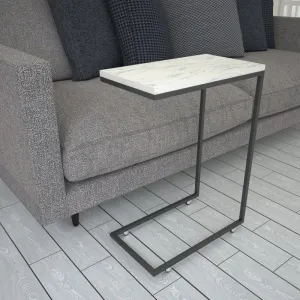 Príručný stolík / Odkladací stolík Callen - White Marble