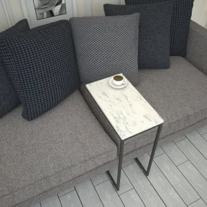 Príručný stolík / Odkladací stolík Callen - White Marble