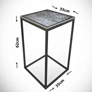 Príručný stolík / Odkladací stolík Pure - Marmo