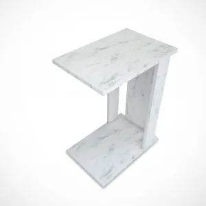Príručný stolík / Odkladací stolík Pasific C - White, Black