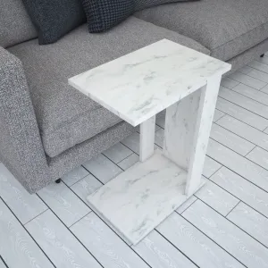 Príručný stolík / Odkladací stolík Pasific C - White, Black