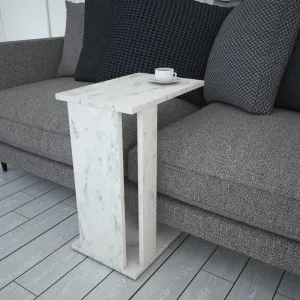 Príručný stolík / Odkladací stolík Pasific C - White, Black