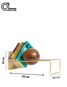 Bookend Toke - Antique Gold
