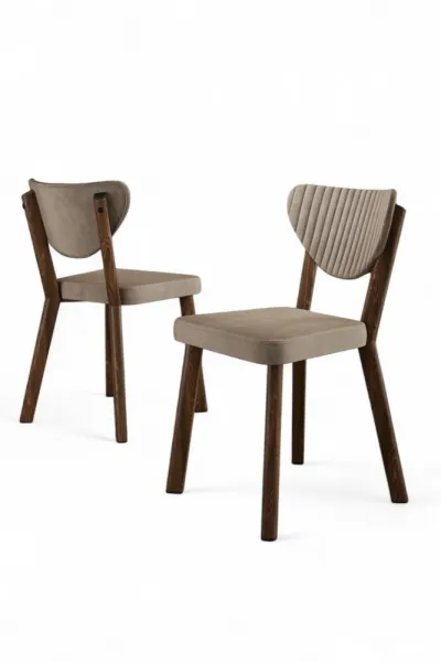 Súprava stoličiek (4 kusy) Arfe - Cappuccino, Brown