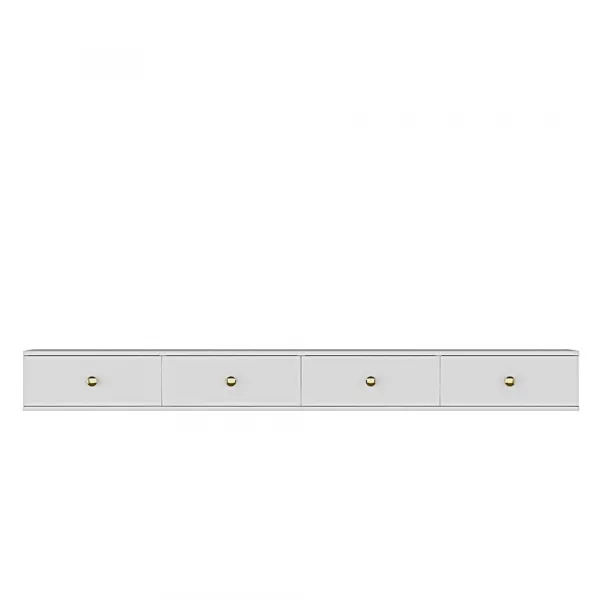 TV stolík Zuzu Double - White
