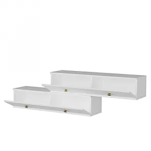 TV stolík Zuzu Double - White