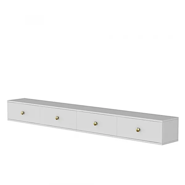 TV stolík Zuzu Double - White