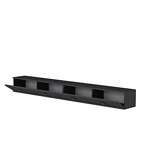 TV stolík Zuzu Double - Anthracite