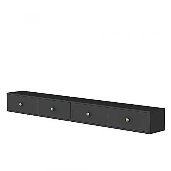 TV stolík Zuzu Double - Anthracite