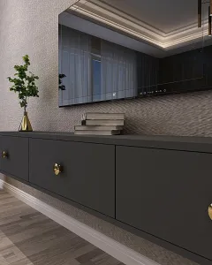 TV stolík Zuzu 180 - Anthracite