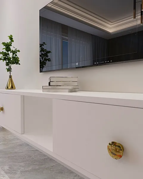 TV stolík Zuzu 150 - White