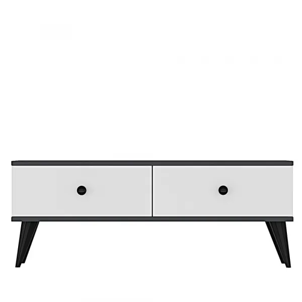 TV stolík Mona 120 - Anthracite, White