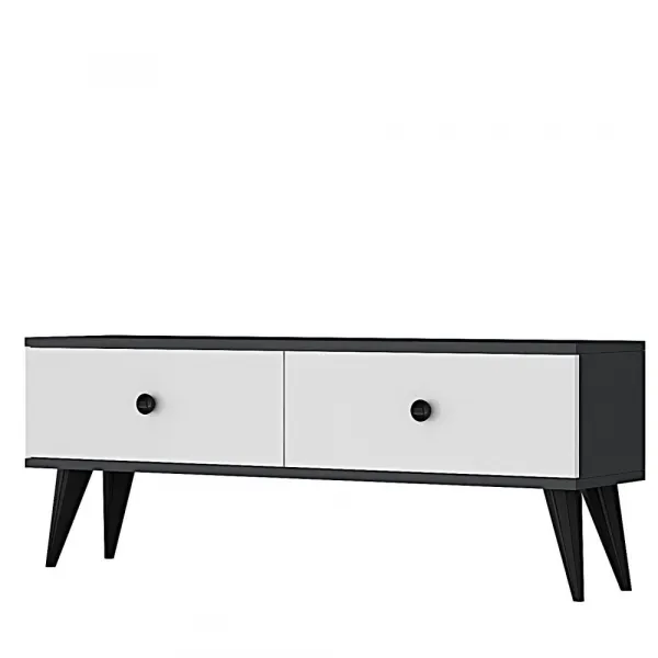 TV stolík Mona 120 - Anthracite, White