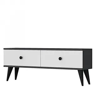 TV stolík Mona 120 - Anthracite, White