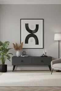 TV stolík Mona 120 - Anthracite