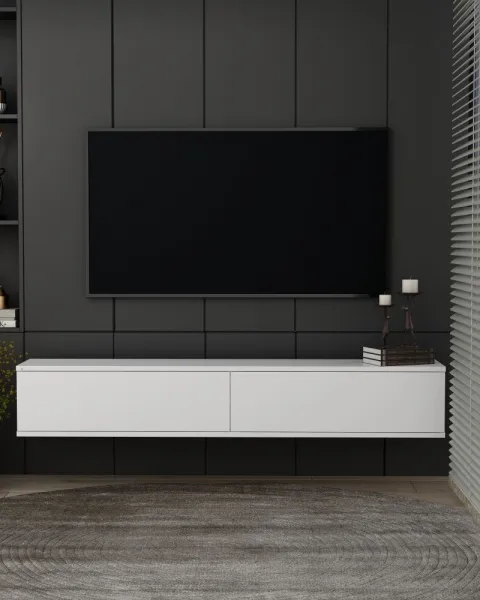 TV stolík Aris - White