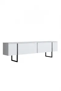 Living Room Furniture Set Luxe - White, Black