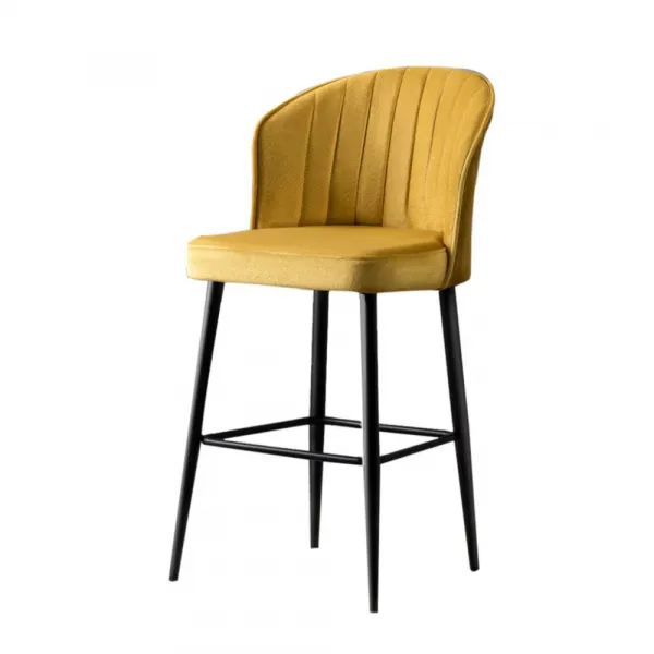 Bar Stool Set (2 Pieces) Rubi - Yellow