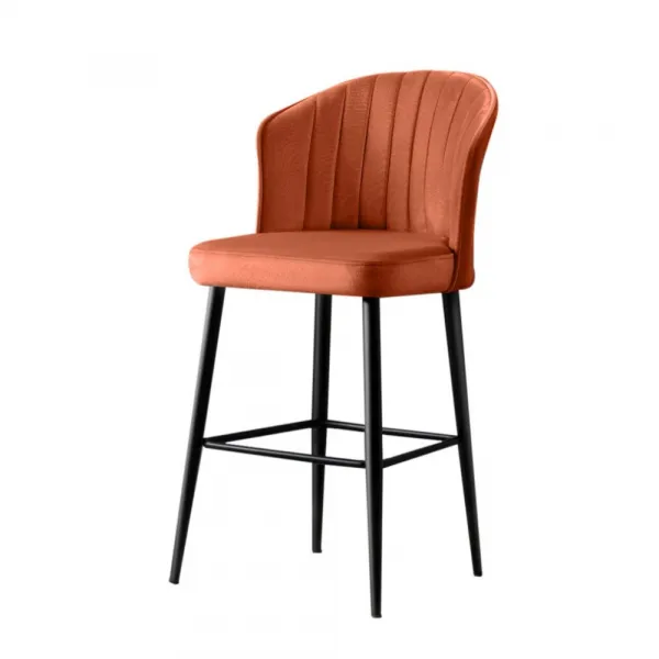 Bar Stool Set (4 Pieces) Rubi - Tile Red