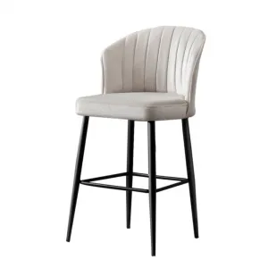 Bar Stool Set (2 Pieces) Rubi - Cream
