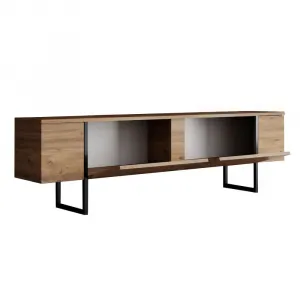 TV stolík Luxe - Atlantic Pine, Black