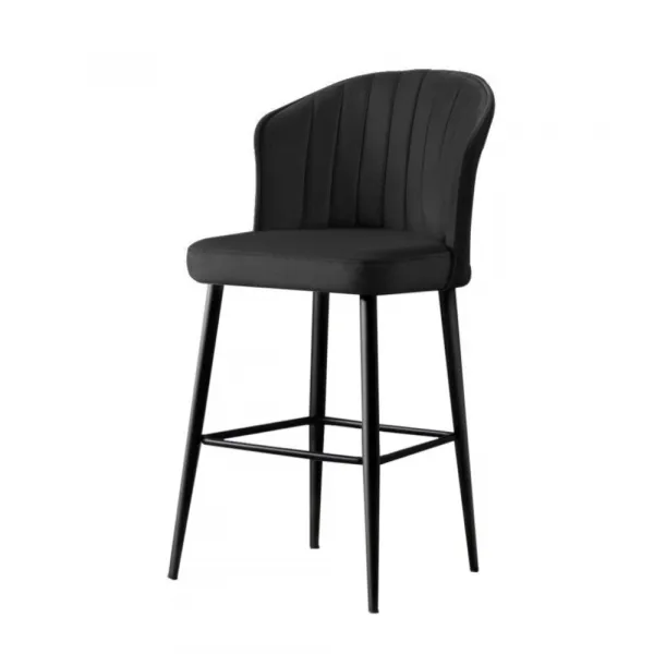 Bar Stool Set (2 Pieces) Rubi - Black