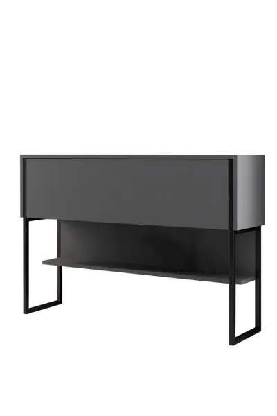 Komoda Luxe - Black, Anthracite