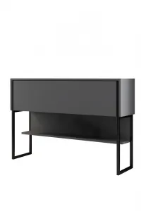 Komoda Luxe - Black, Anthracite