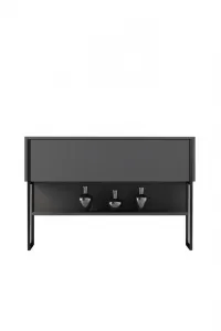 Komoda Luxe - Black, Anthracite