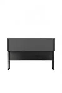 Komoda Luxe - Black, Anthracite