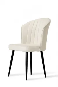 Súprava stoličiek (2 kusy) Rubi - Cream, Black