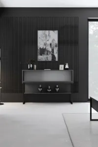 Komoda Luxe - Black, Anthracite
