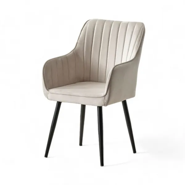Súprava stoličiek (2 kusy) Nova - Cream, Black