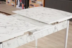 Extendable Dining Table Trend Carrara