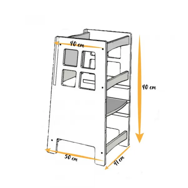 Educational Tower Kule - Brown