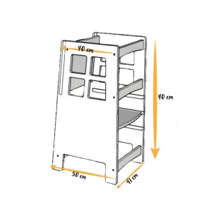 Educational Tower Kule - Brown