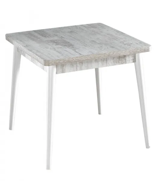 Jedálenský stôl Flora Antik - Antique, White