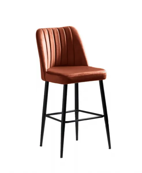 Bar Stool Set (2 Pieces) Vento - Tile Red