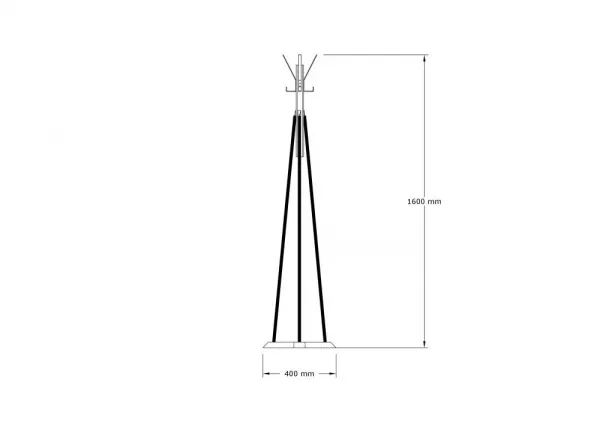 Coat Hanger Foley - Oak