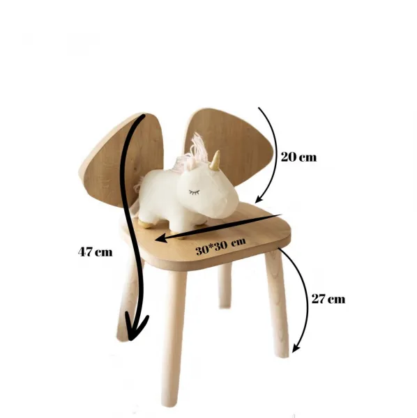 Kid's Chair Mickey Chair - Brown