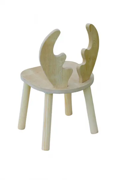 Kid's Chair Deer Chair - Brown