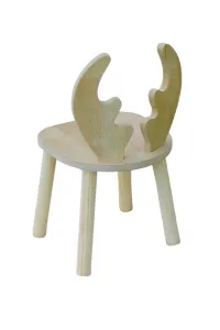 Kid's Chair Deer Chair - Brown