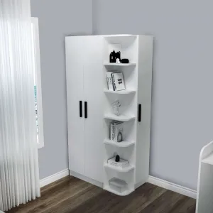 Šatníková skriňa Luses - White